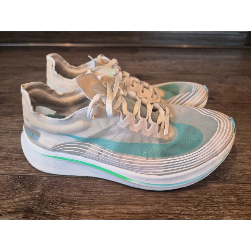 Nike Zoom Fly SP London Rage Green Mens Size 12 AJ9282-103 Running Shoes